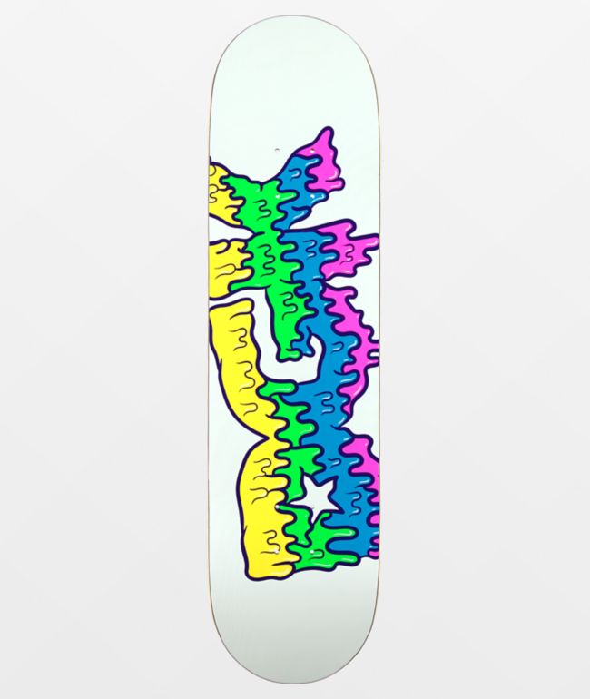 DGK Drippy UV Reactive 8.0" Skateboard Deck